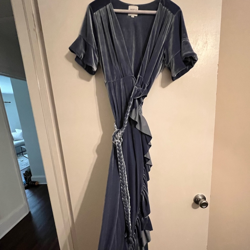 Velvet misa dress